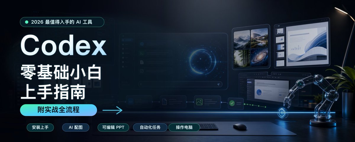 Codex 零基础小白上手指南封面